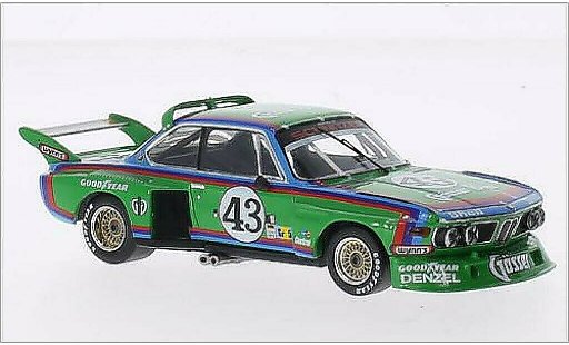 Bmw 3.5 course 1/43 IXO Gr.5 No.43 Gosser Bier 24h Le Mans 1976 /A.Krebs modelauto