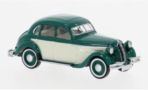 Modelauto Bmw 326 berline groen/wit 1936 1/87 Brekina