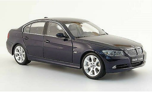 Bmw 335 berline 1/18 Kyosho E90 Serie (E 90) blauw modelauto