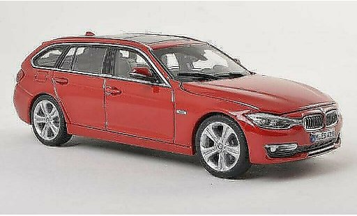 Bmw 335 touring 1/43 Paragon F31 rood modelauto