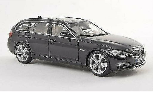 Bmw 330 Touring 1/43 Paragon F31 zwart modelauto