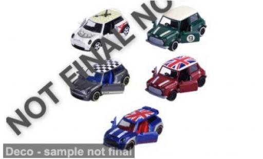 Modelauto Mini Cooper Base Bmw 5er Set: 1/64 Majorette