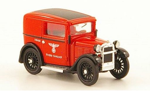 Bmw Dixi fourgon 1/87 Brekina Lieferwagen Deutsche Reichspost modelauto