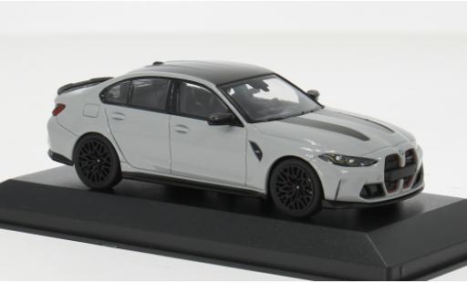 Modelauto Bmw M3 CS grijs 2023 1/43 Minichamps