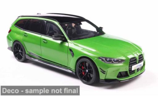 Modelauto Bmw M3 Touring (G81) groen 1/18 Solido
