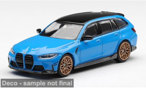 Modelauto Bmw M3 Touring M Performance blauw/zwart 2025 1/64 Mini GT
