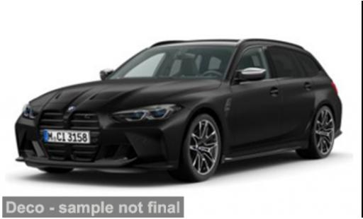 Modelauto Bmw M3 berline zwart 2025 1/18 Solido