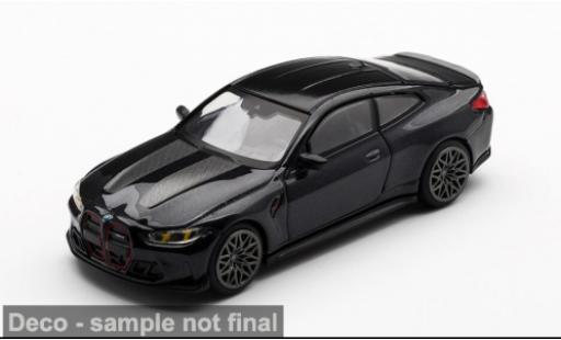 Modelauto Bmw M4 coupe (G82) zwart 2025 1/64 Mini GT