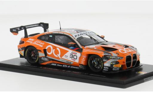 Modelauto Bmw M4 GT3 #30 1/43 Spark