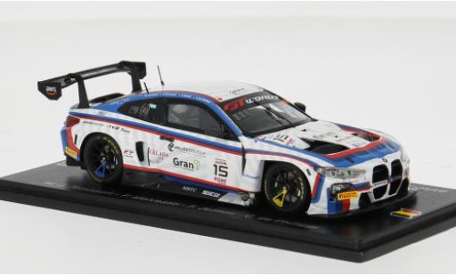 Modelauto Bmw M4 gt3 EVO 24h Spa 2025 Italia Ceccato Racing #15 M.J.Tomasoni/F.Malvestiti 1/43 Spark