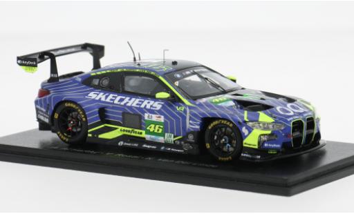 Modelauto Bmw M4 gt3 LMGT3 Le Mans 24h Le Mans 2025 Team WRT #46 A.Al Harthy/V.Rossi 1/43 Spark