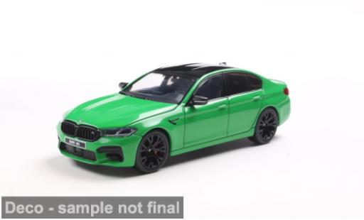 Modelauto Bmw M5 competition (F90) groen 1/43 Solido