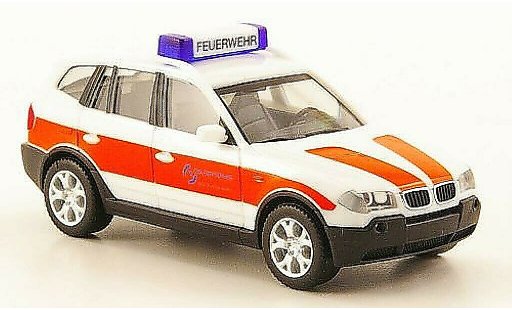 Bmw X3 E83 1/87 Herpa ELW Werksbrandweer Salzgitter AG modelauto
