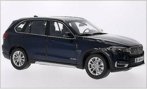 Bmw X5 F15 1/18 Paragon metallic blauw modelauto