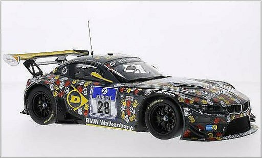 Bmw Z4 GT3 1/18 Minichamps E89 No.28 Team Walkenhorst Dunlop 24h Nurburgring 2014 /D.Rostek modelauto