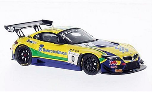 Bmw Z4 GT3 1/43 Spark E89 No.0 Team Brasil Witpain 2014 /S.Jimenez modelauto