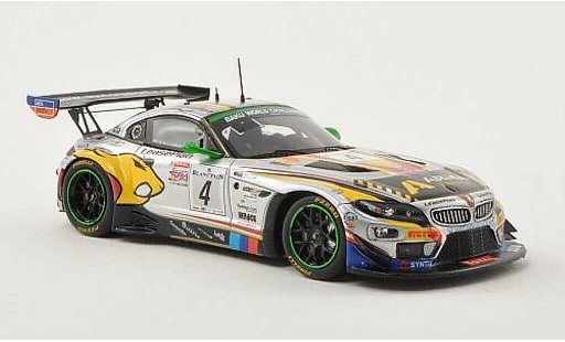 Bmw Z4 GT3 1/43 Spark E89 No.4 Marc VDS Racing Team 24h Spa 2013 /N.Catsburg modelauto
