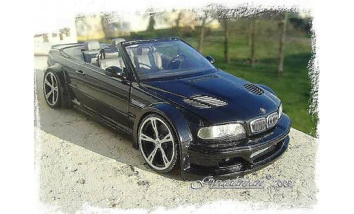 Bmw M3 Cabriolet 1/18 Minichamps GTR E46 ac schnitzer modelauto