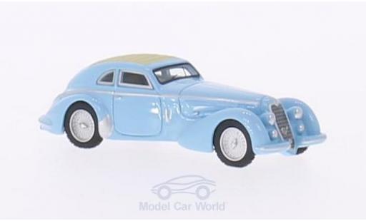 Modelauto Alfa Romeo 8C 2900 b mm roadster blauw RHD 1938 1/87 BoS Models