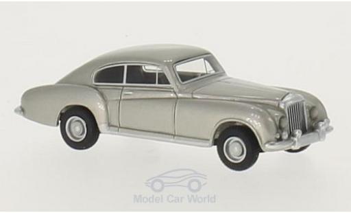 Modelauto Bentley R Type coupe Continental Franay grijs 1954 1/87 BoS Models