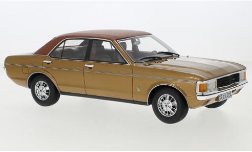 Modelauto Ford Granada Berlina MK I 2.3 LS metallic brun/mate-brun 1975 1/18 BoS Models