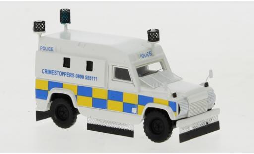 Modelauto Land Rover Defender Base Tangi Politie Northern Ireland 2000 1/87 BoS Models