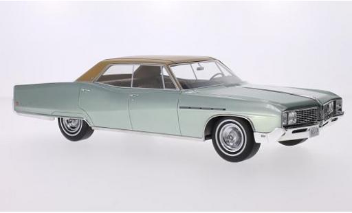 Modelauto Buick Electra hardtop 4 portes 225 4-door metallic groen/bruin 1968 1/18 BoS Models