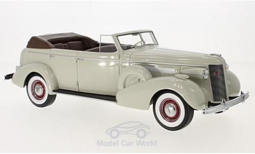 Modelauto Buick Roadmaster Phaeton 80-C Four-Door grijs 1937 1/18 BoS Models