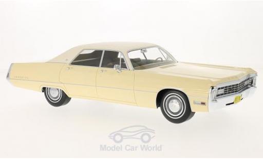 Modelauto Chrysler Imperial Hardtop LeBaron 4-door beige/beige 1971 1/18 BoS Models