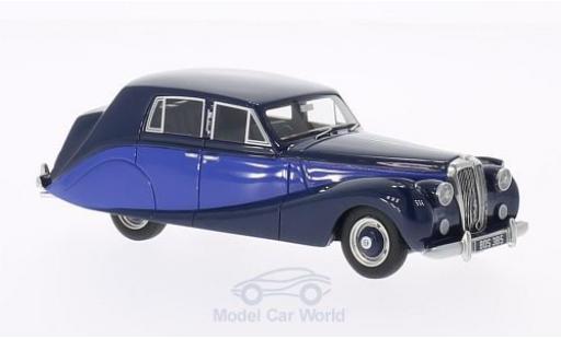 Modelauto Daimler DB18 Berline Hooper Empress blauw/blauw 1950 1/43 BoS Models