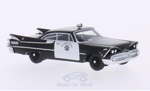 Modelauto Dodge Custom Royal Lancer Coupe California Highway Patrol 1959 1/87 BoS Models