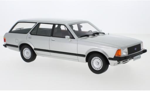 Modelauto Ford Granada Turnier Mk II grijs 1978 1/18 BoS Models