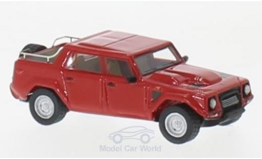 Modelauto Lamborghini LM LM002 002 rood 1986 1/87 BoS Models