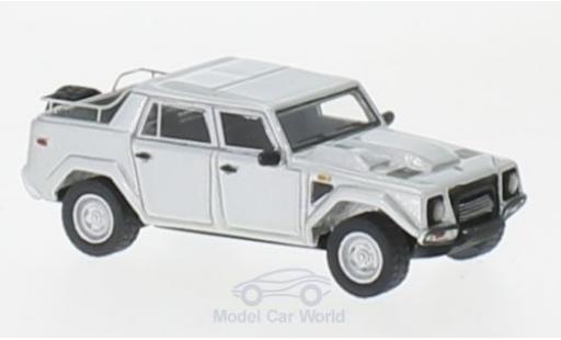 Modelauto Lamborghini LM LM002 002 grijs 1986 1/87 BoS Models