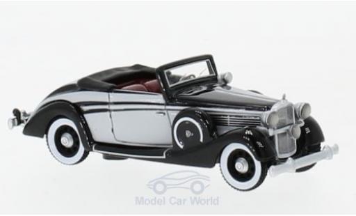 Modelauto Maybach SW SW38 38 Cabriolet Spohn zwart/grijs 1937 1/87 BoS Models
