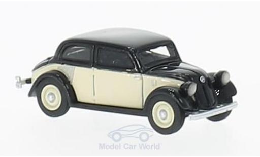 Modelauto Mercedes 130 Base (W23) zwart/beige 1934 1/87 BoS Models