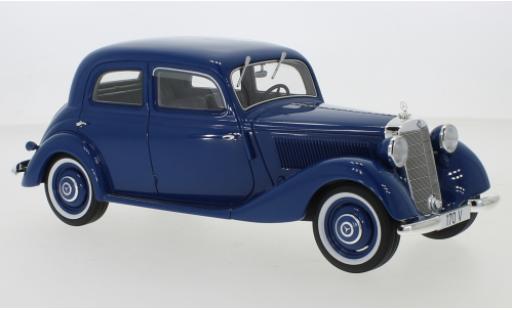 Modelauto Mercedes 170 Base V blauw 1939 1/18 BoS Models