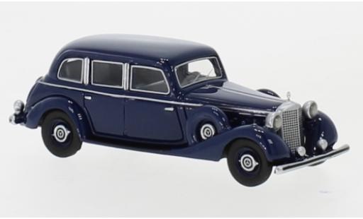 Modelauto Mercedes 770 Pullman (W150) Sedan blauw 1940 1/87 BoS Models