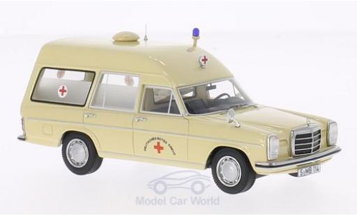 Modelauto Mercedes /8 Base (W114) Binz DRK - Deutsches Rotes Kreuz lusiv 1/43 BoS Models