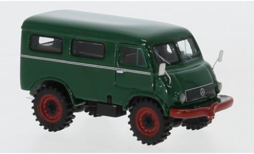 Modelauto Mercedes Unimog 401-404 402 groen 1956 1/87 BoS Models