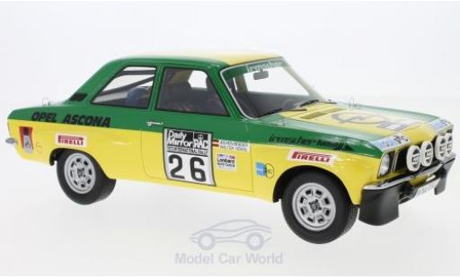 Modelauto Opel Ascona A Rally A No.26 Irmscher Tuning WM RAC 1973 W.R&Atilde;&para;hrl/J.Berger 1/18 BoS Models