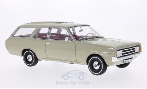 Modelauto Opel Rekord C Caravan beige 1970 1/18 BoS Models