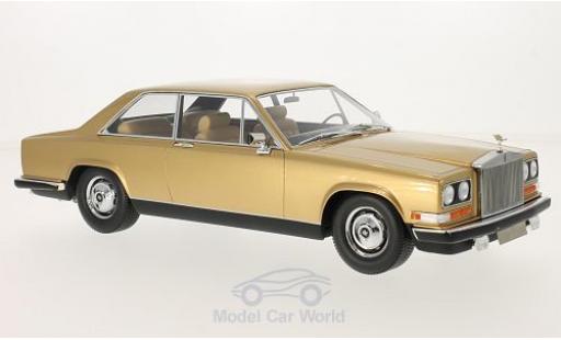 Modelauto Rolls Royce Camargue Base gold 1975 1/18 BoS Models