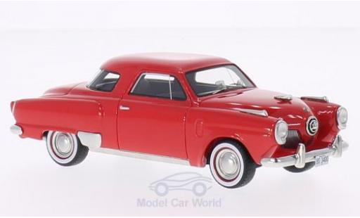 Modelauto Studebaker Champion Starlight Coupe rood 1951 1/43 BoS Models