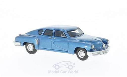 Modelauto Tucker Torpedo Base metallic blauw 1948 1/87 BoS Models
