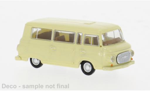 Modelauto Barkas B 1000 minibus Bus beige 1962 1/87 Brekina