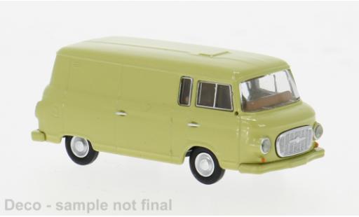 Modelauto Barkas B 1000 fourgon bestelwagen beige 1962 1/87 Brekina