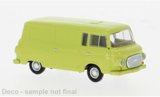 Modelauto Barkas B 1000 fourgon bestelwagen groen 1962 1/87 Brekina