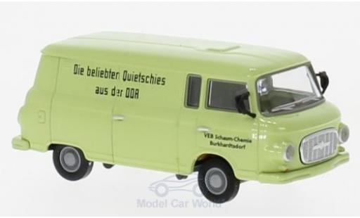 Modelauto Barkas B1000 fourgon bestelwagen VEB Schaum-Chemie Burkhardtsdorf 1/87 Brekina