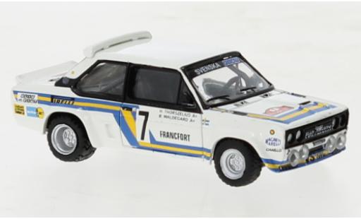 Modelauto Fiat 131 Abarth No.7 Svenska Monte Carlo 1980 1/87 Brekina